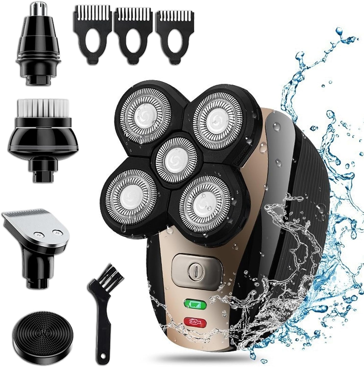 5 In 1 Multifunctional 4D Electric Shaver