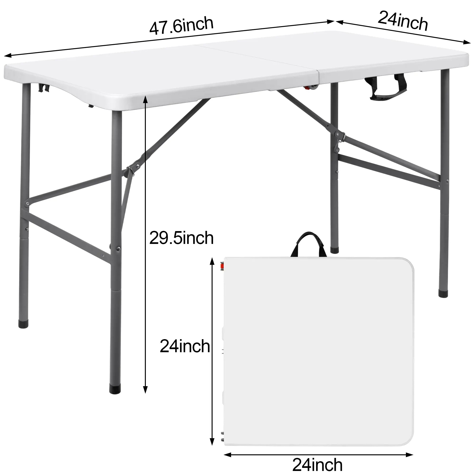 4-foot folding table